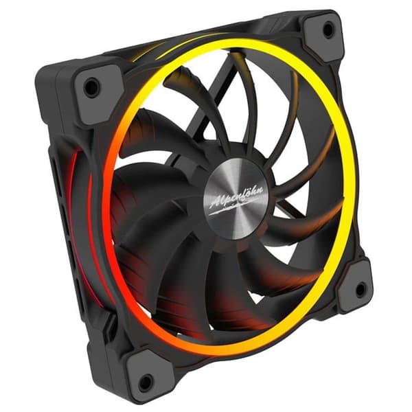 Alpenföhn Wing Boost 3 ARGB PWM 84000000159 PC-fläkt Svart (B x H x D) 140 x 140 x 25 mm 3 st.
