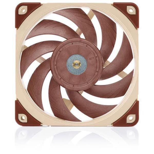NOCTUA Fläkt serie A NF-A12 x 25 FLX med flödeskanaler 120 x 120 x 25 mm - 3 stift - SS02 - 2000 RPM