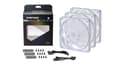 Pikkukuva 1 / 6: Phanteks SK 140mm PWM Fan, DRGB, White, 3 Pack