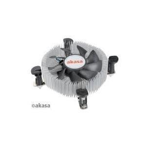 Akasa AK-CCE-7106HP - Prosessorin jäähdytin - (Socket 775, Socket 1156) - alumiini kuparipohjalla - 74 mm (AK-CCE-7106HP)