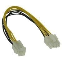 Inline virtalähde 4pin ATX 1.3 - 8pin ATX 2.0 (26633)