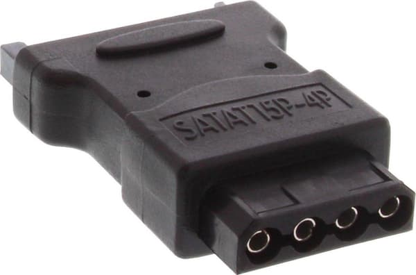 InLine SATA (m) - Molex (v) adapter