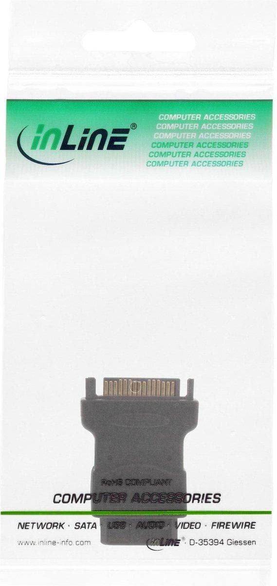 InLine SATA (m) - Molex (v) adapter
