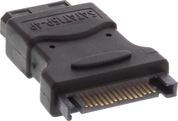 InLine SATA (m) - Molex (v) adapter