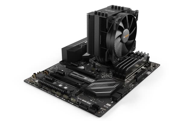Vær stille! Pure Rock 2 Processor Kølesæt 12 cm Sort