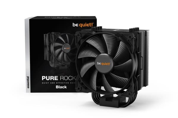 Vær stille! Pure Rock 2 Processor Kølesæt 12 cm Sort
