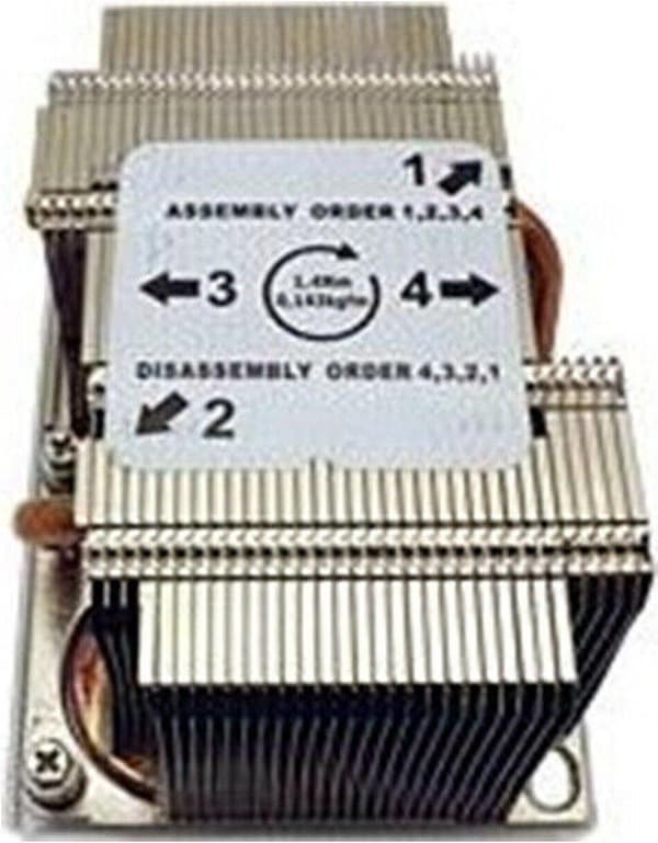 Fujitsu Kuhlösung toiselle CPU:lle ei ATD:tä RX2520 M4/M5:lle