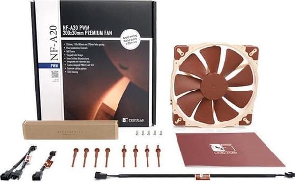 Noctua NF-A20 PWM -tietokonekotelon tuuletin