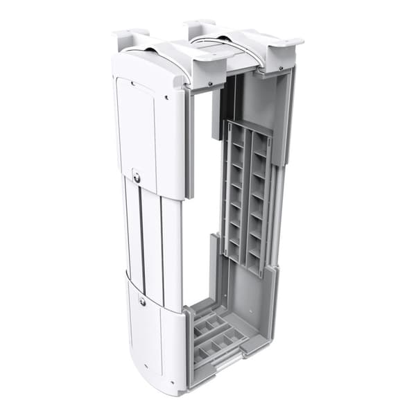 Dataflex Katame CPU Holder Lille - Beslag til systemenhed - hvid, RAL 9010 (35.100)