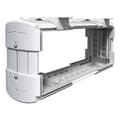Miniatyrbillede 1 af 3: Dataflex Katame CPU Holder Lille - Beslag til systemenhed - hvid, RAL 9010 (35.100)