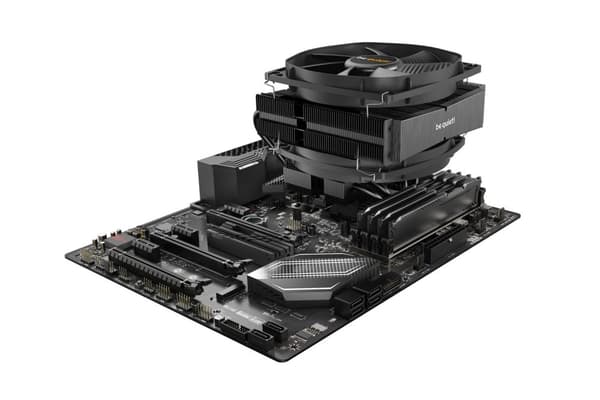 var tyst! Dark Rock TF 2 (TopFlow), 230 Watt TDP Intel: 1200/115X/2011(-3)/2066 AMD: AM3 (+) / AM4 , 2 x 135 mm FAN Silent Wings 3