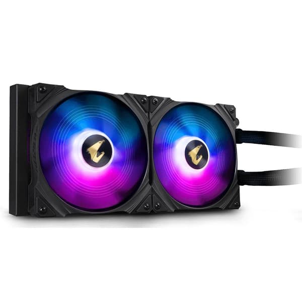 Gigabyte AORUS WATERFORCE 280 - processorvätskekylningssystem - kylare storlek: 280 mm - (för: LGA1156, LGA1366, LGA1155, LGA2011, LGA1150, LGA1151, A