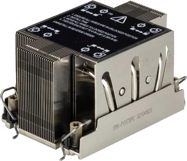 Supermicro SNK-P0078PC - Processorkylare - (för: LGA4189) - 2U