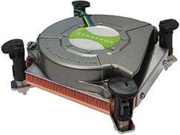 Dynatron Inter-Tech K-2 - Processorkøler - (Socket 1156, Socket 1155) - Kobber - 75 mm (88885175)