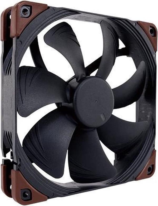 Noctua NF-A14 industrialPPC-2000 Computertaske Ventilator Sort, Brun