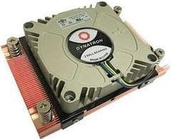 Dynatron A18 - Processor luftkylare - (för: AM4) - koppar - 70 mm Koppar, Grå