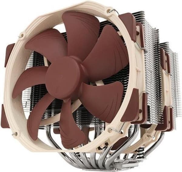 Noctua NH-D15 tietokoneen jäähdytyskomponentti Prosessorijäähdytin 14 cm Beige, Ruskea, Terästä