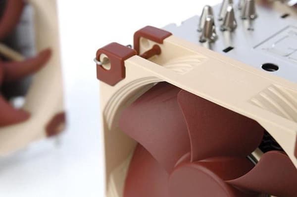 Noctua NH-U9 TR4-SP3 tietokoneen jäähdytyskomponentti Prosessorijäähdytin 9,2 cm Alumiini, Beige