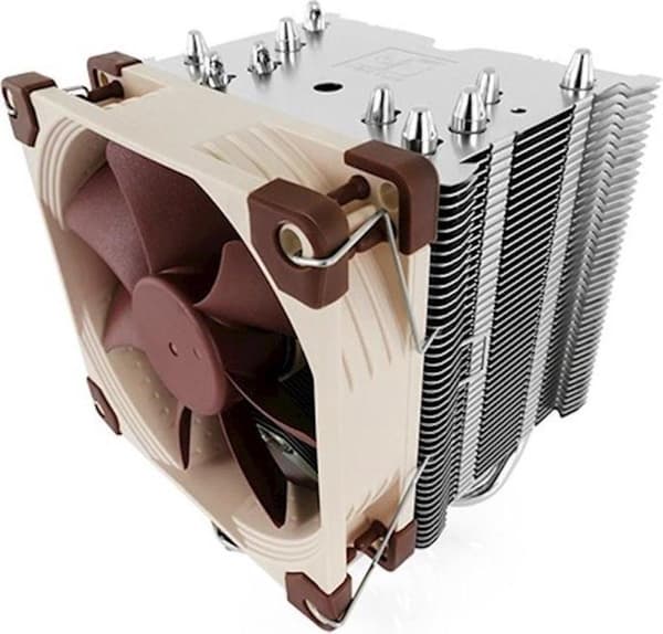 Noctua NH-U9S datorkylsystem Processor Kylare 9,2 cm Brun, Metallic