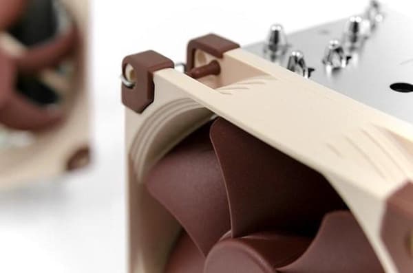 Noctua NH-U9S datorkylsystem Processor Kylare 9,2 cm Brun, Metallic