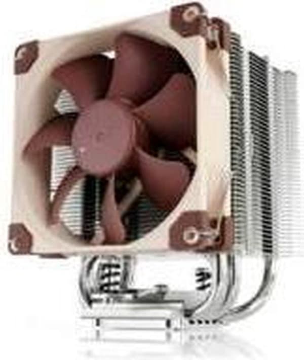 Noctua NH-U9S datorkylsystem Processor Kylare 9,2 cm Brun, Metallic