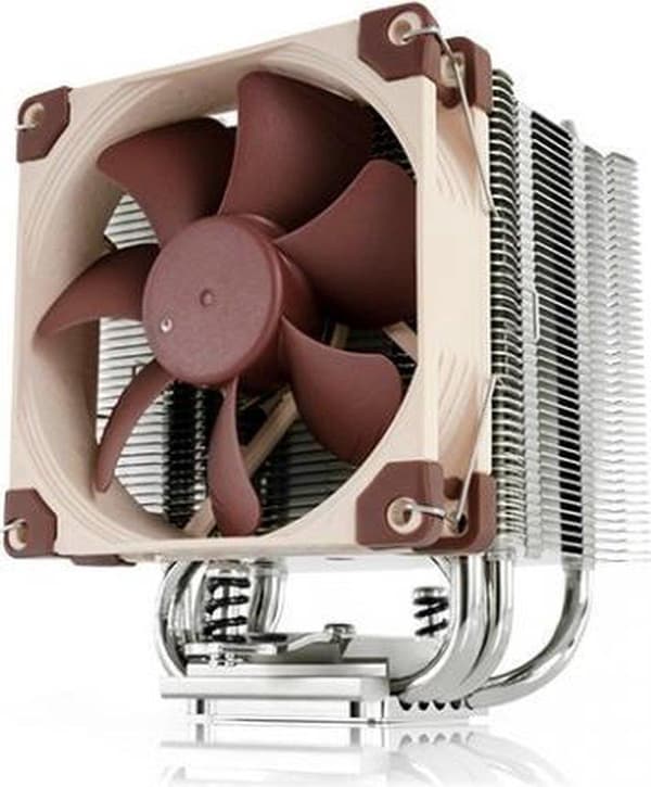 Noctua NH-U9S datorkylsystem Processor Kylare 9,2 cm Brun, Metallic Brun, Metallisk