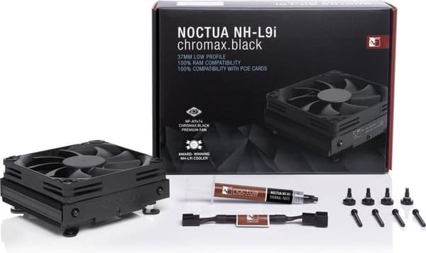 Noctua NH-L9i chromax.black processorkylare 9,2 cm