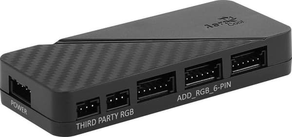 Aerocool Mirage 12 ARGB Pro Computertaske Kølesæt 12 cm Sort
