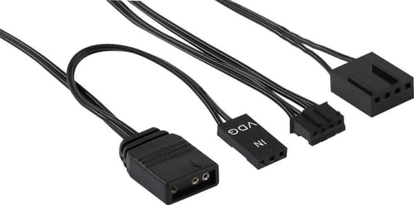 Aerocool Mirage 12 ARGB Pro Computertaske Kølesæt 12 cm Sort