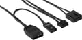 Pikkukuva 5 / 6: Aerocool DUO12PRO -setti, 3 x tuuletin, 12 cm, ARGB, LED-kaksoisrengas, tärinänvaimennus, 6-nastainen, musta