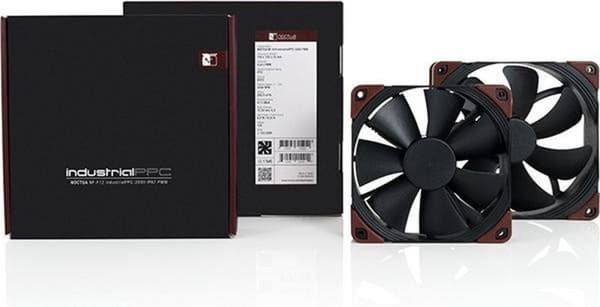 Noctua NF-A14 INDUSTRIALPPC-2000 IP67 PWM Datorfodral Fläkt 14 cm Svart, Brun