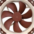Miniatyrbild 2 av 3: Noctua NOC-NF-A14-ULN datorkylkomponent Datorchassi Fläkt 14 cm Beige, Brun 1 st