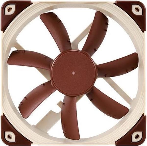 Noctua NF-S12A ULN Datorchassifläkt 12 cm Beige, Brun