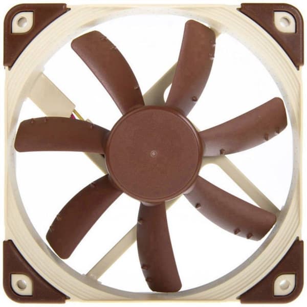 Noctua NF-S12A ULN Datorchassifläkt 12 cm Beige, Brun
