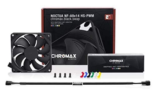 Noctua NF-A9X14 HS-PWM CH.BK.S computer kølekomponent Computer taske Ventilator 9,2 cm Sort