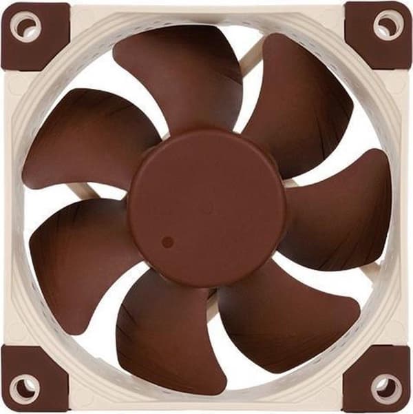 Noctua NF-A8 PWM computerkølesystem Computertaske Ventilator 8 cm Beige, Brun
