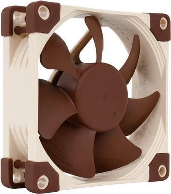 Noctua NF-A8 PWM computerkølesystem Computertaske Ventilator 8 cm Beige, Brun Beige, Brun