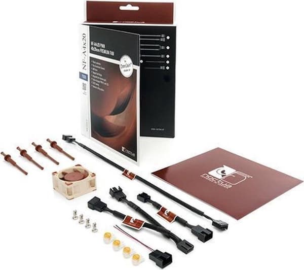 Noctua NF-A4x20 PWM Computertaske Ventilator 4 cm Beige, Brun