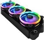 Thermaltake Riing Trio 12 LED RGB Kylarfläkt TT Premium Edition - Fodralfläkt - 120 mm (paket med 3) Svart