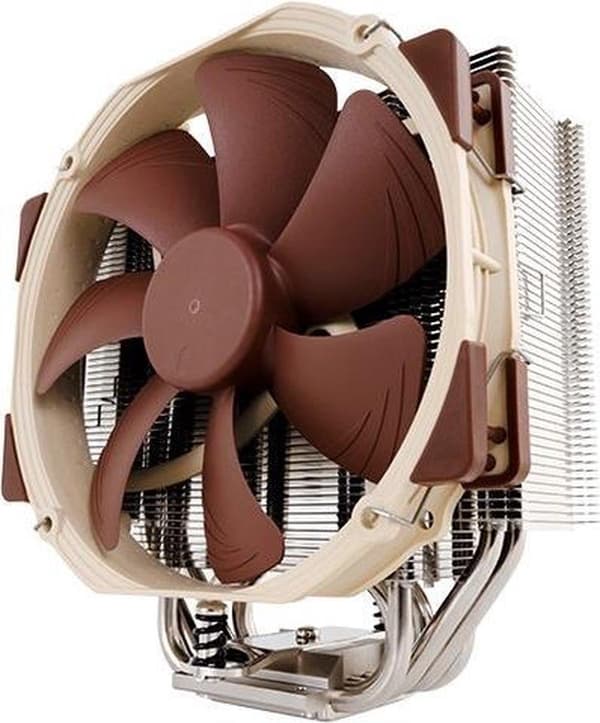 Noctua NH-U14S - CPU-kylare - 140 mm Brun, Rostfritt stål