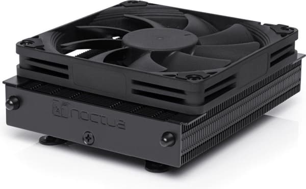 Noctua NH-L9A-AM4 chromax.svart - Kylare för processor - 92 mm - låg profil - Sockel AM4 - svart Svart