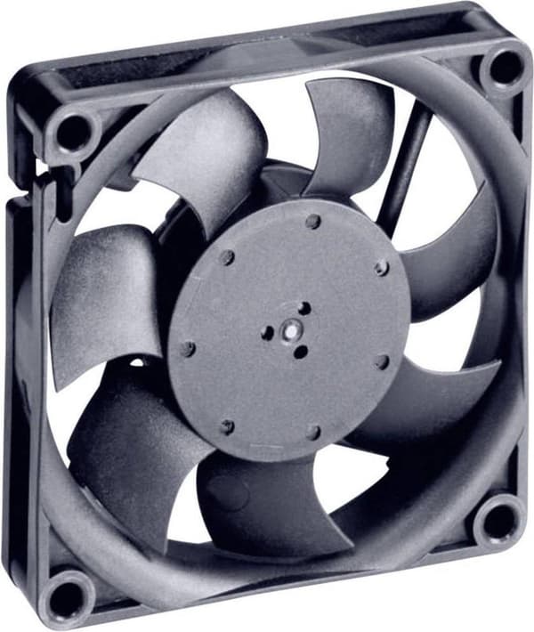 EBM Papst 712 F Aksialventilator 12 V/DC 43 m³/h (lxbxh) 70 x 70 x 15 mm