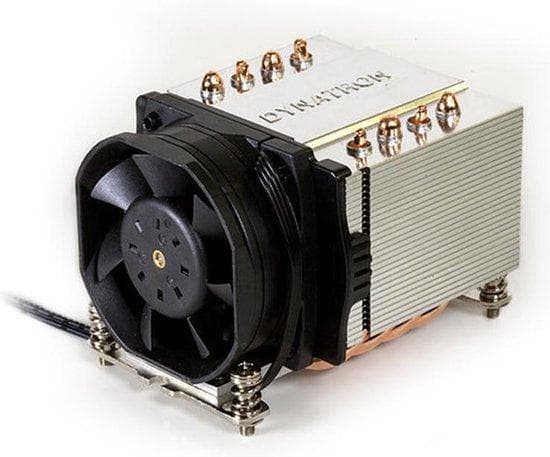 Inter-Tech A-24 - Processor - Kylare - 6 cm - Sockel AM4 - AMD A - 1500 rpm (88885426) Svart, Silver