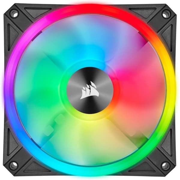 Corsair CO-9050099-WW laitteiston jäähdytys Tietokonekotelon tuuletin musta, Harmaa