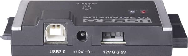 Renkforce USB 2.0-konverter [1x USB-A 2.0-stik - 1x IDE-stik 40-ben, IDE-stik 44-ben, SATA-kombistik 15+7-ben]