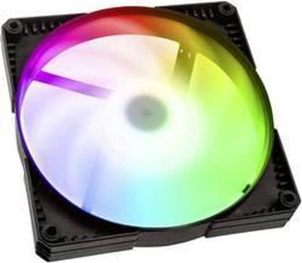 Phanteks PH-F140SK_DRGB_PWM PC Fan Sort (BxHxD) 140 x 140 x 25 mm Sort, Hvid