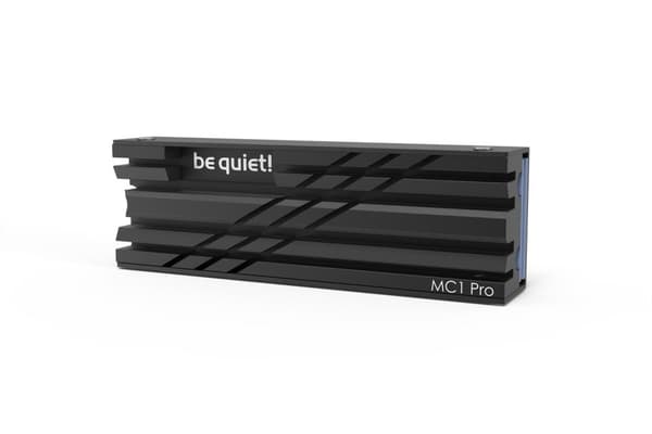 Vær stille! MC1 PRO - Solid State Drive Heatsink - Sort