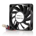 Miniatyrbillede 1 af 3: StarTech.com 60 mm kabinetventilator - blæser til pc-etuier med 3-benet Molex-stik - Systemblæserenhed - 60 mm (FAN6X1TX3)
