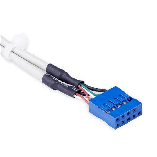 StarTech.com 4-porttinen USB 2.0 naarasliitin, jossa on 2 x 10-nastainen emolevyn otsikko