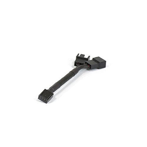 Phanteks - Fan Power Splitter - 4-benet PWM (M) til 4-benet PWM (W) - 11 cm - Sort (PH-CB-Y4P)